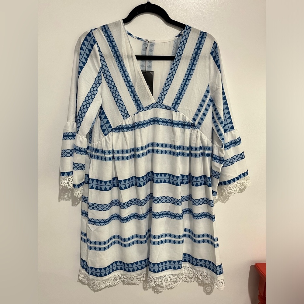 Women’s Boutique Tracie’s babydoll/peplum oversize loose fit dress-Various Sizes
